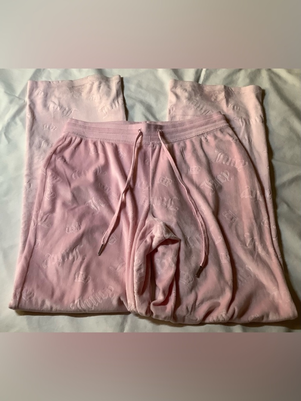 JUICY COUTURE WOMENS LOUNGE PAJAMA BOTTOMS SIZE M PINK
